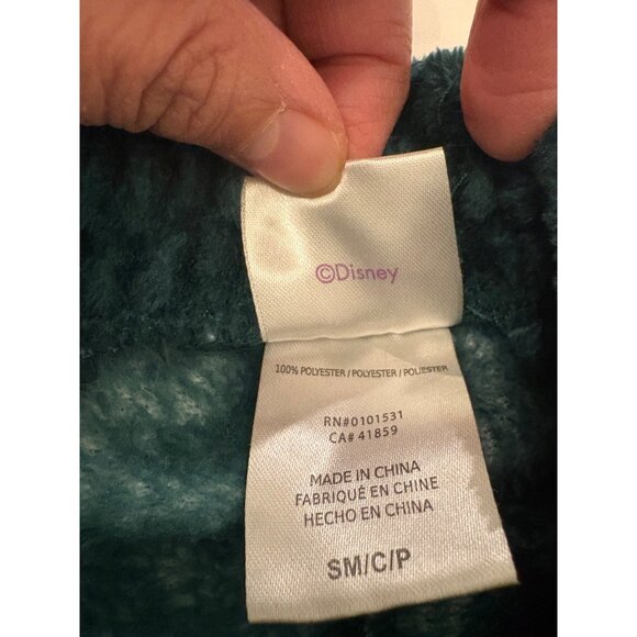 Disney Stitch Plush Lounge Pants W Drawstring & Embroidery Women’s‎ Size Small - Picture 6 of 6